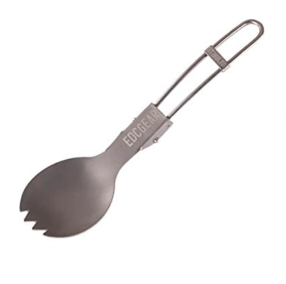 Titanium spork - opvouwbaar - Moss Gear