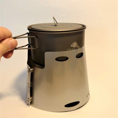 Titanium Windschields for Toaks Pots - Vesuv