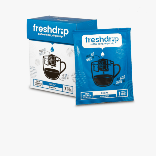 Freshdrip - Decaf - Filter coffee (Ethiopia blend) - 7 pack