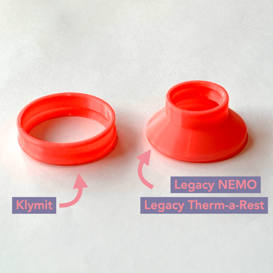 Alpenblow expansion for older thermarest / nemo / klymit pads
